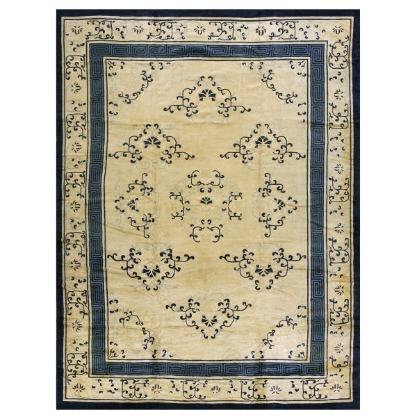 Late 19th Century Chinese Peking Carpet 